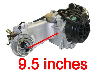 Universal Parts 150cc 4-stroke GY6 Short-Case Engine