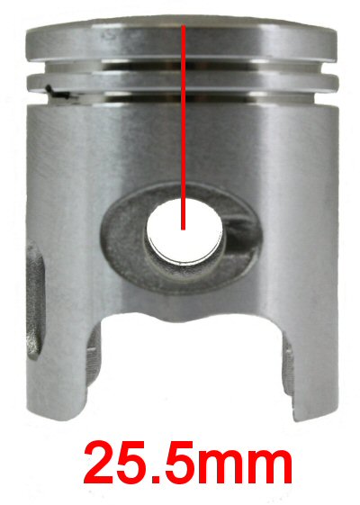 Minarelli 40mm Piston Set - 10mm or 12mm Pin