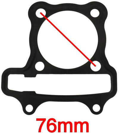 SSP-G GY6 58.5mm Cylinder Gasket Set