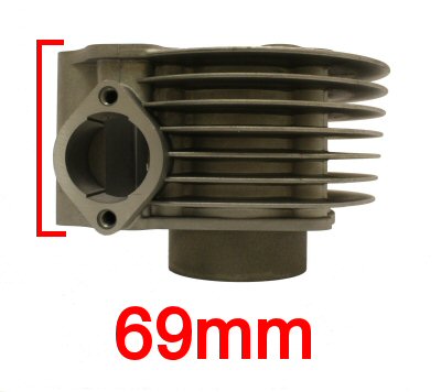 Universal Parts GY6 150cc Cylinder with 60.8mm Sleeve