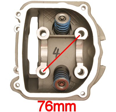 SSP-G GY6 63mm Cylinder Head