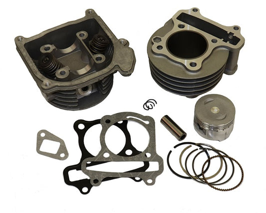 Universal Parts QMB139 Cylinder & Head Kit - 69mm Valves