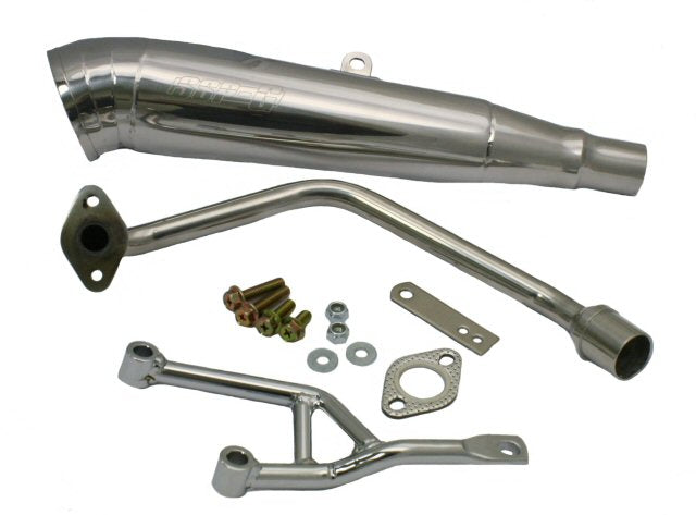 SSP-G Ruckus Stainless Steel Exhaust - 16mm Header