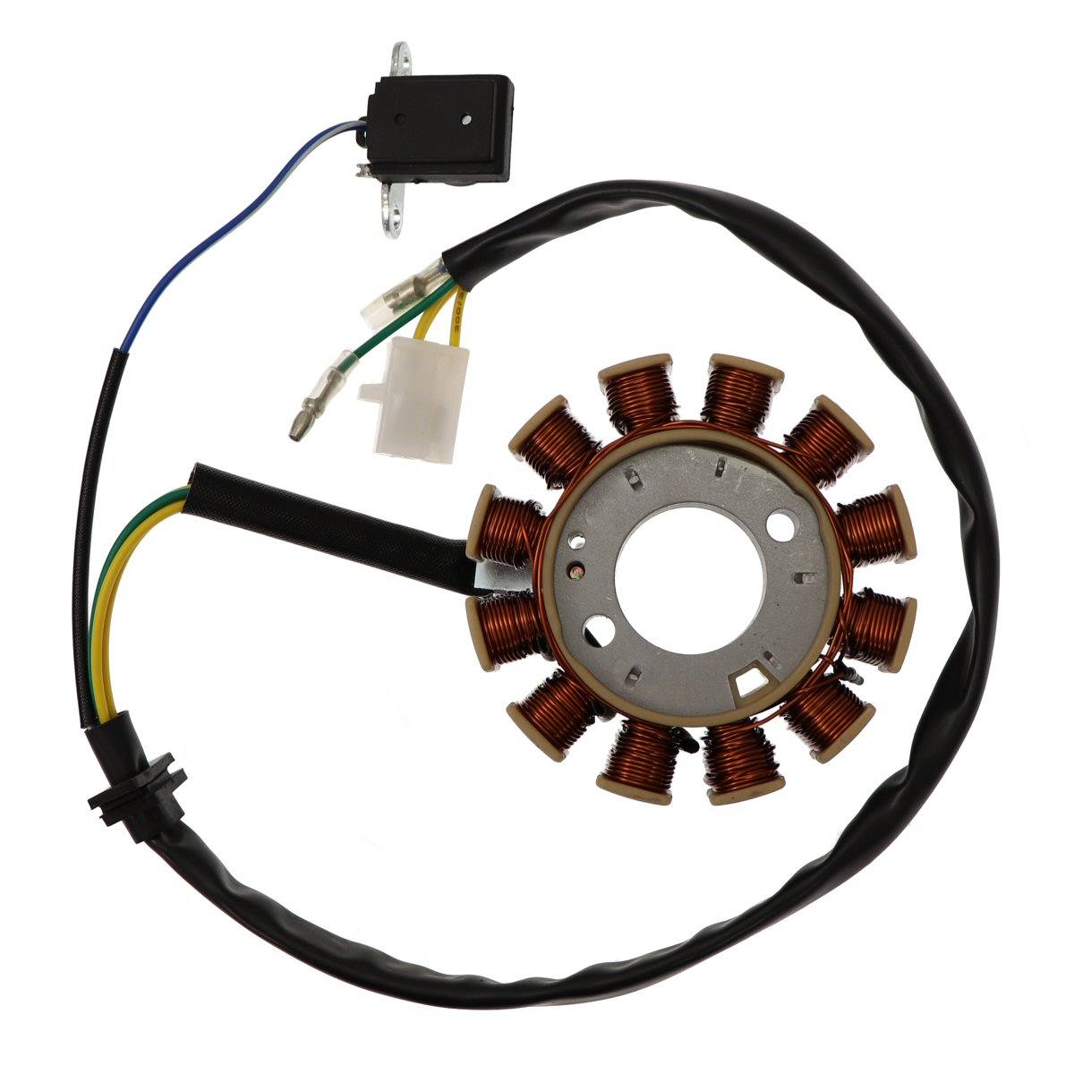 Universal Parts GY6 12 Coil Stator - DC