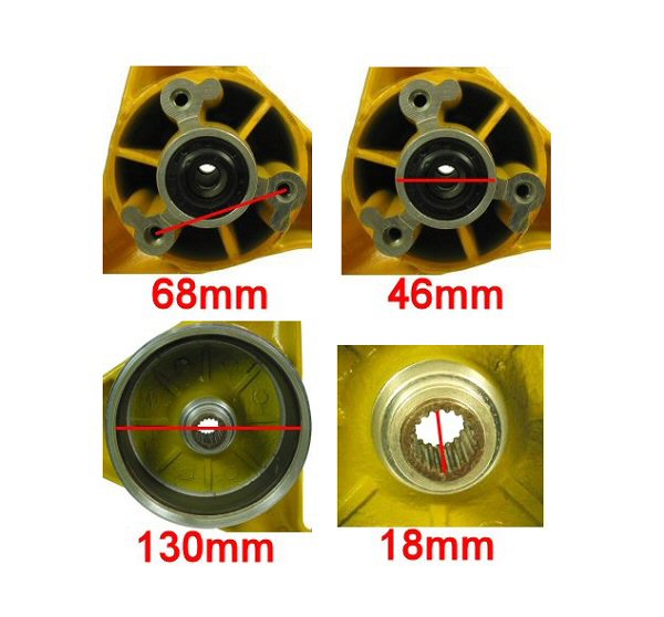 13" Wheel Set for 150cc and 125cc GY6 Scooters