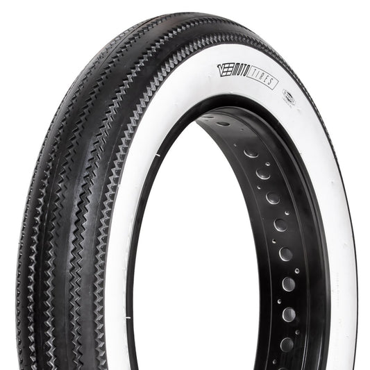 Vee Tire Co. Zigzag 26x4.0 Fat Bike Tire - White Sidewall