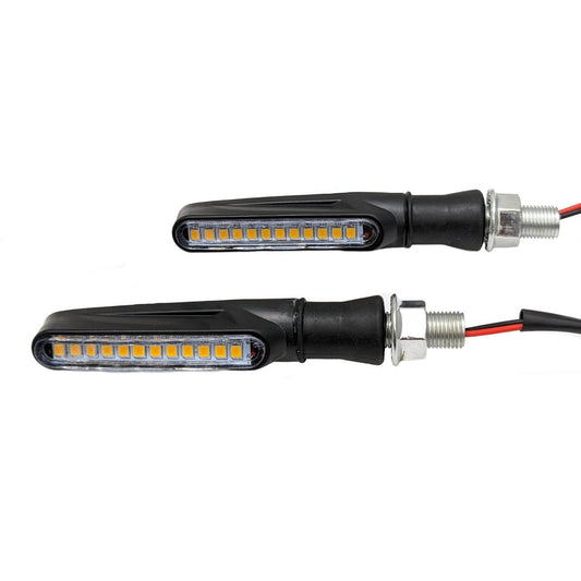 Universal Parts Yellow LED Turn Signal Set - Front or Rear