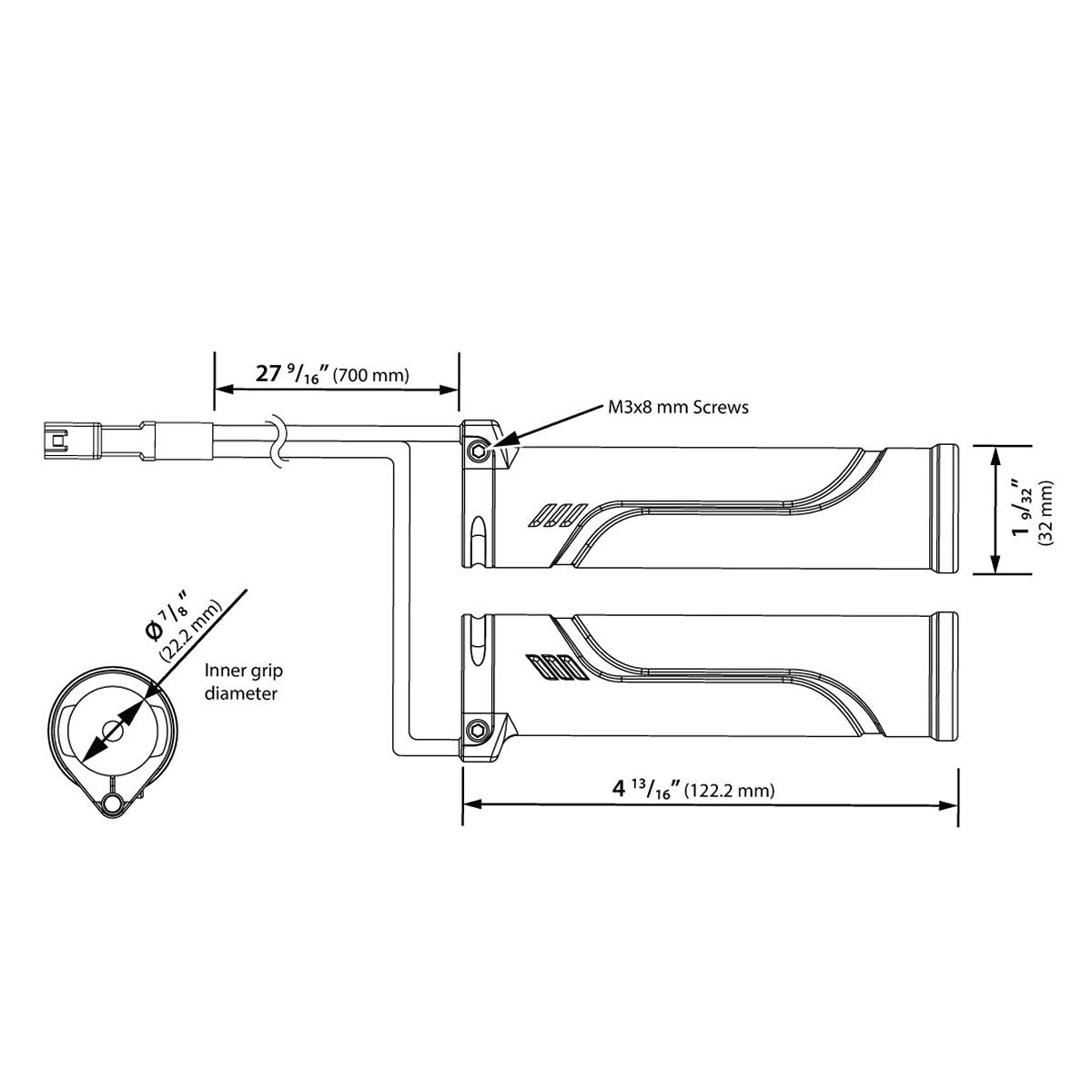 Koso HB-01 Heated Grips