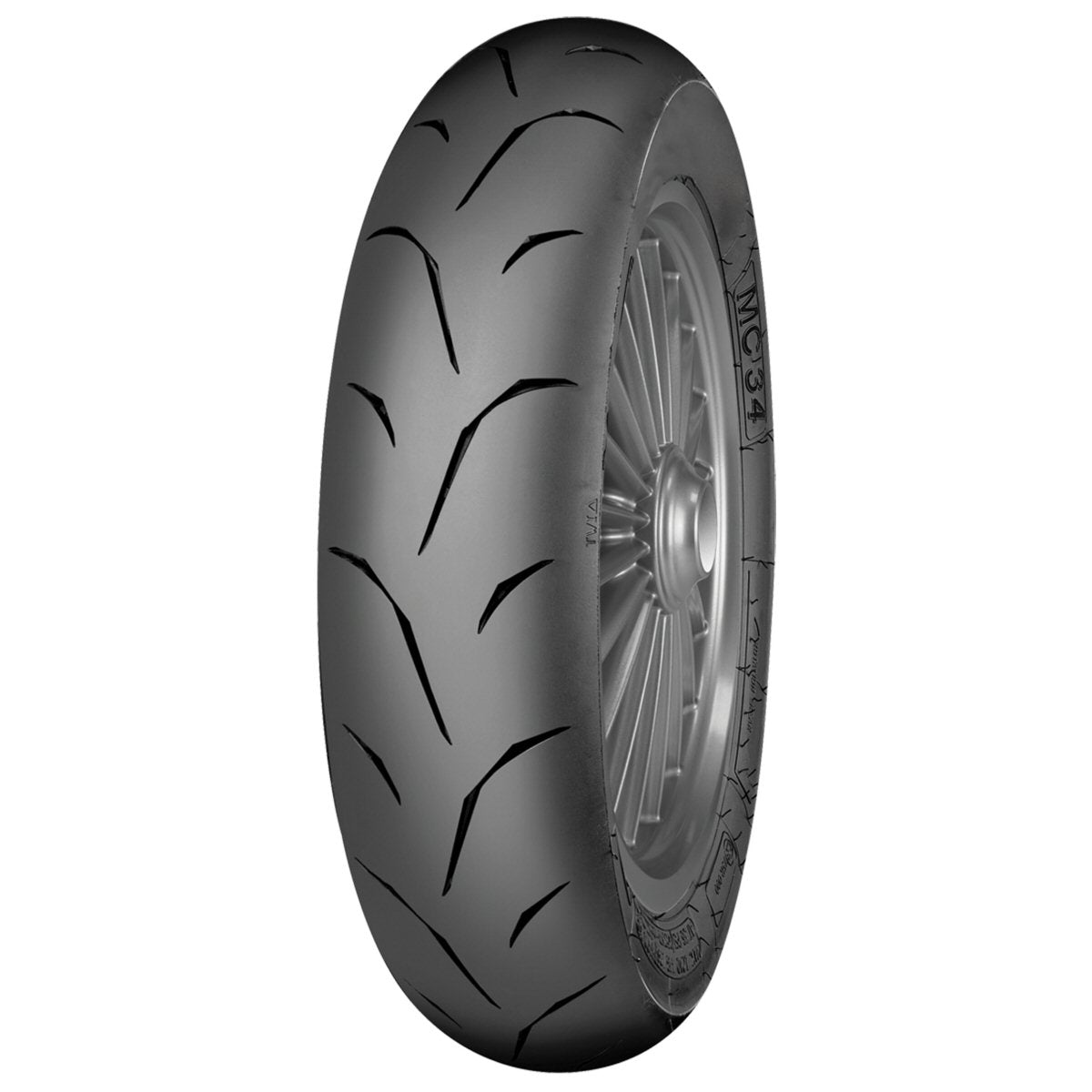 130/70-12 Mitas MC-34 Tire - Soft