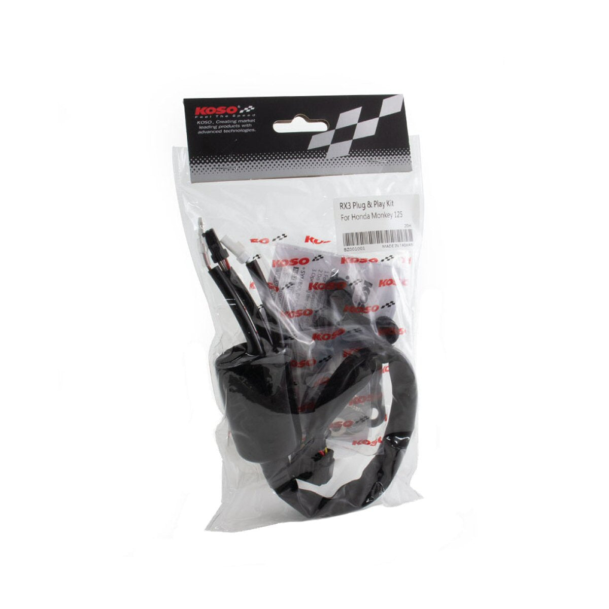 Koso Plug & Play Harness for RX-3 Meter - Honda Monkey